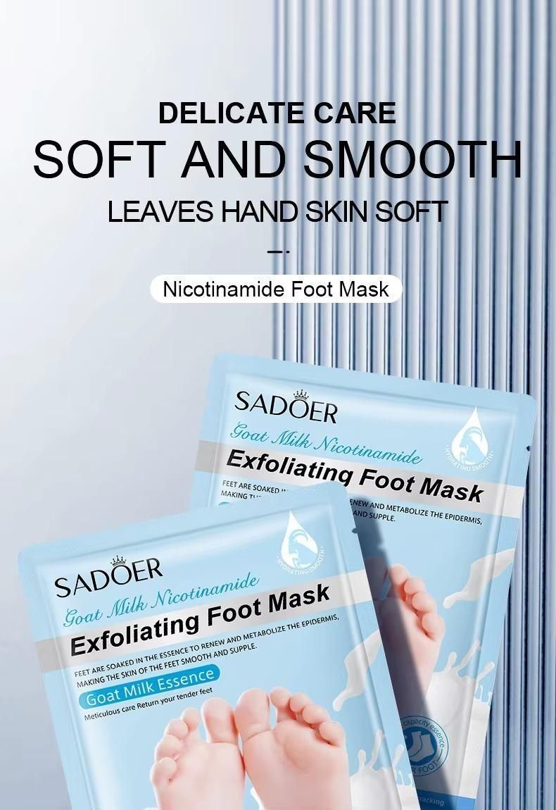 Exfoliating Foot Mask Goat Milk Pack of 2
