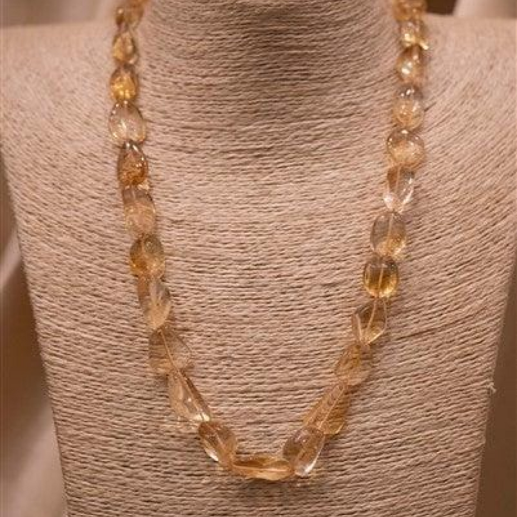Citrine mala-1