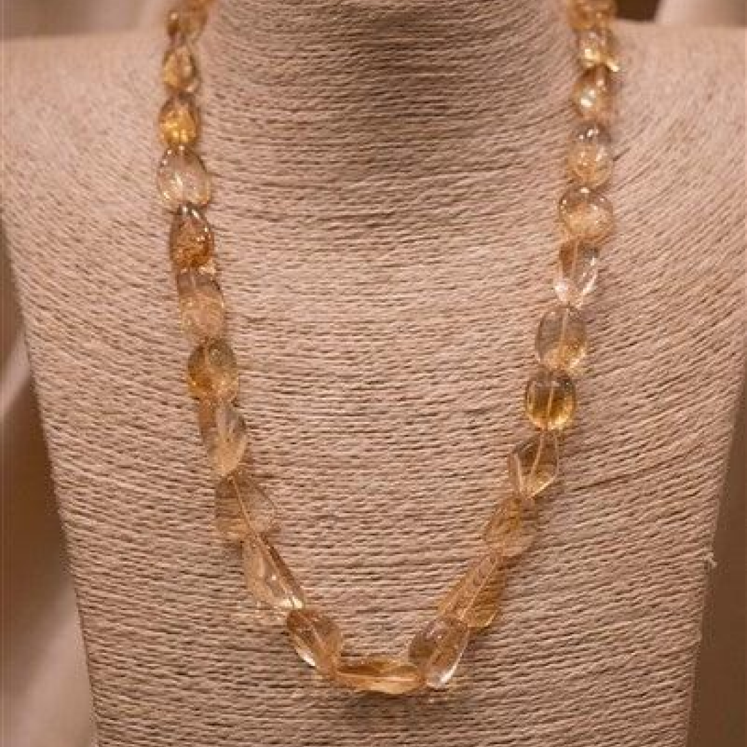 Citrine mala-1